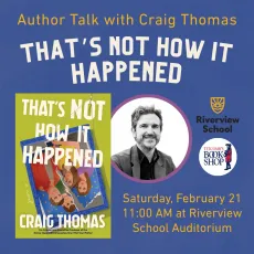 Join us this weekend as we welcome Riverview parent (and Emmy-nominated co-creator and executive producer of the hit show 