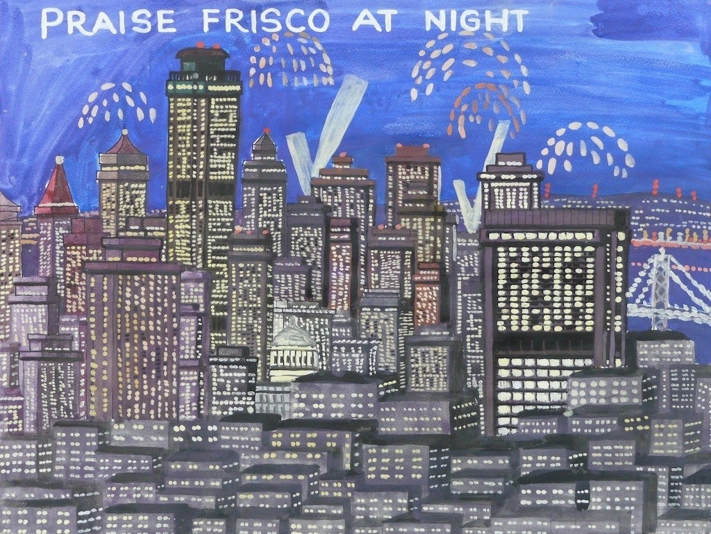 Frisco at Night by William Scott