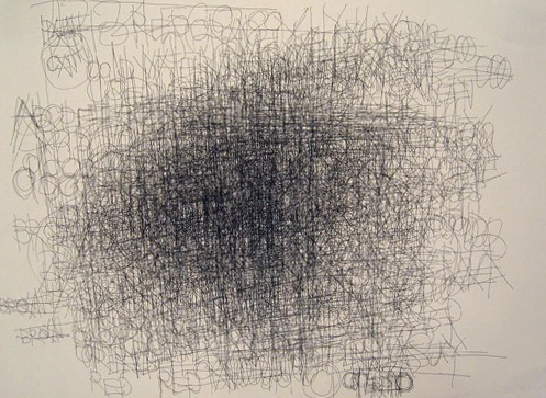 Untitled (“brown” bottom left) by Dan Miller