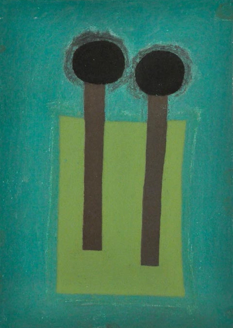 Untitled (Flowers in vase) by Julian Martin