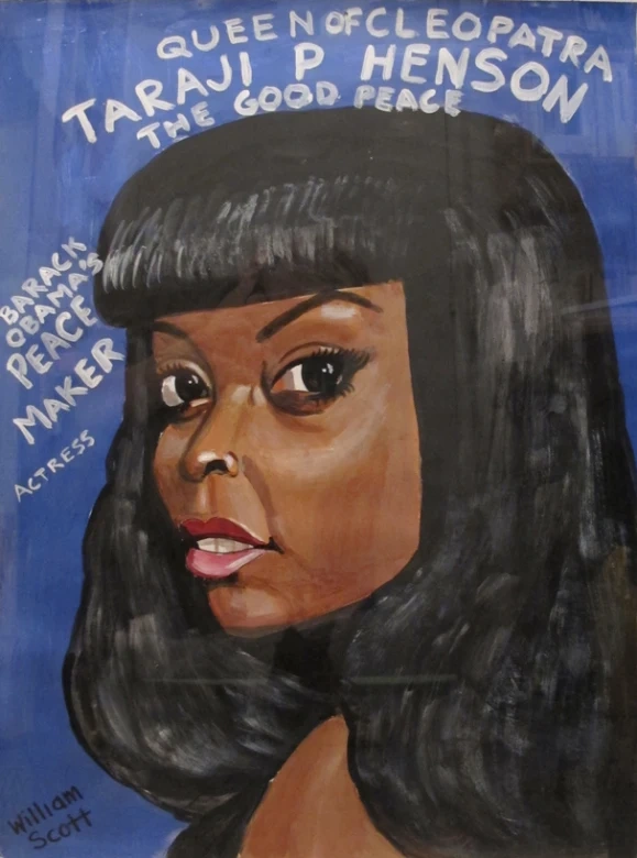 Untitled (Taraji P. Henson) by William Scott