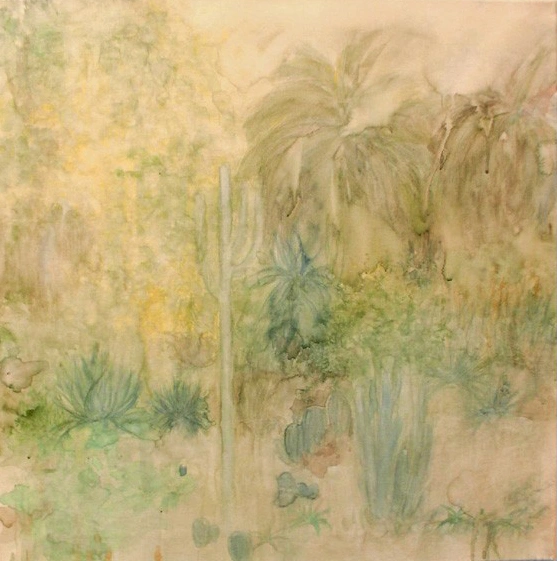 Desert Garden Blue by SILKE OTTO-KNAPP