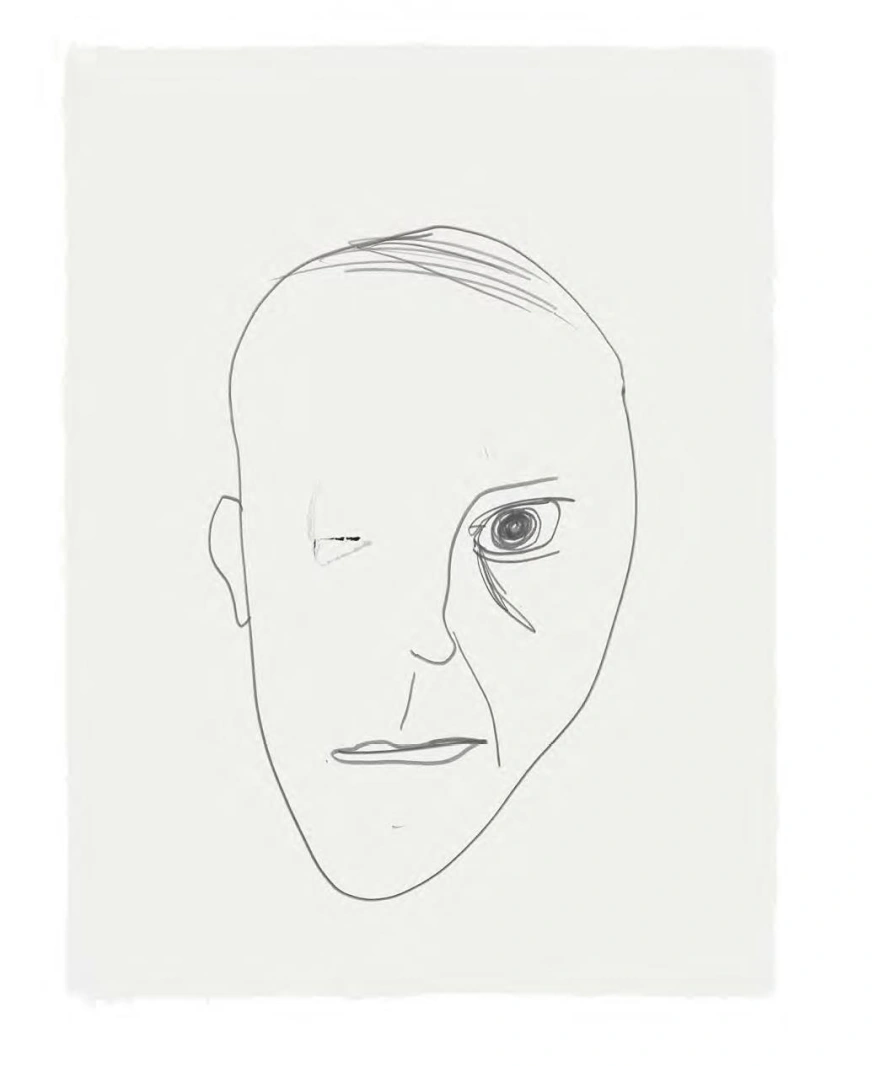 Untitled (Face 2) by JIMMIE DURHAM