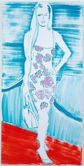 Paris, Red Carpet, Fox Party by Rob Pruitt