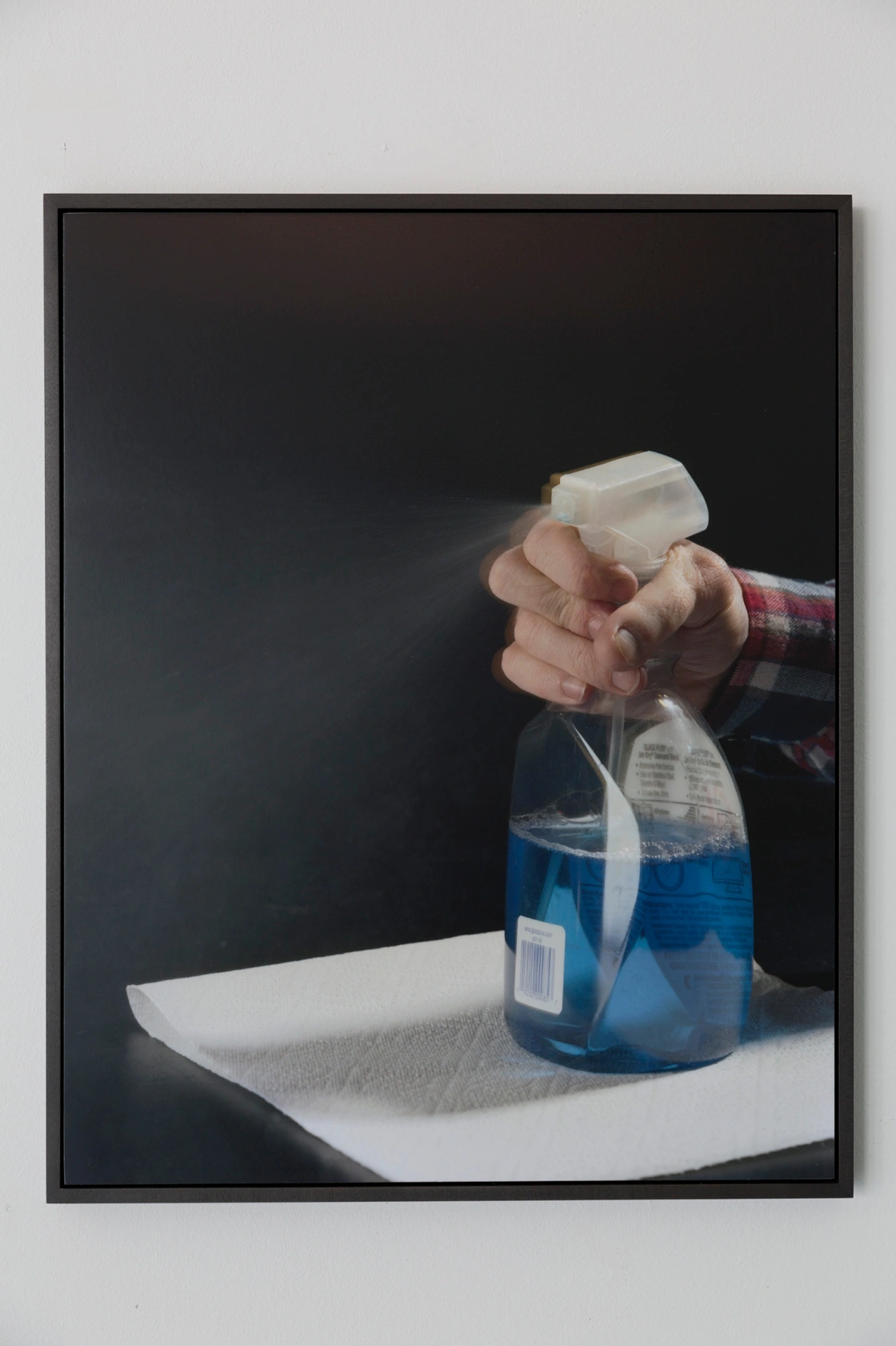 Untitled (spray) by Lucas Blalock