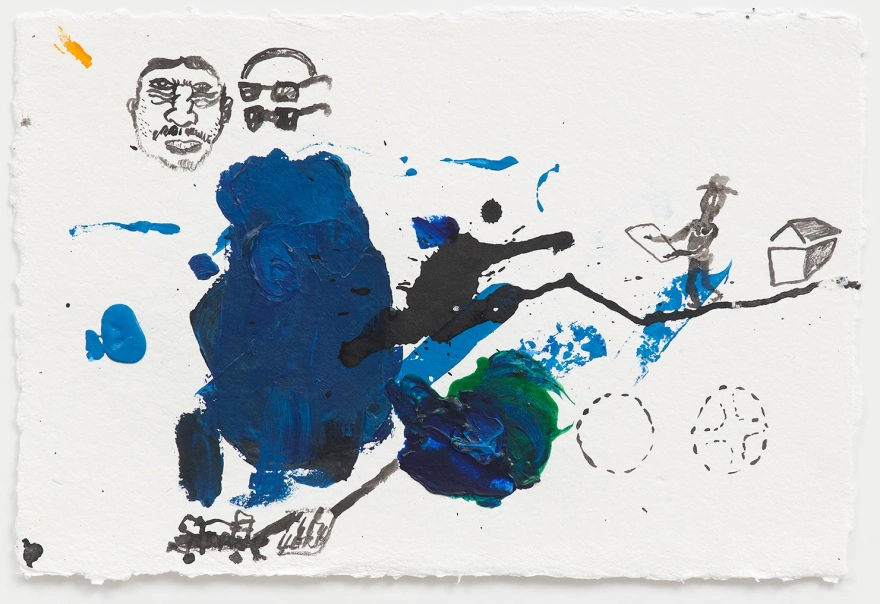 Afro Blue 5 by WALTER PRICE