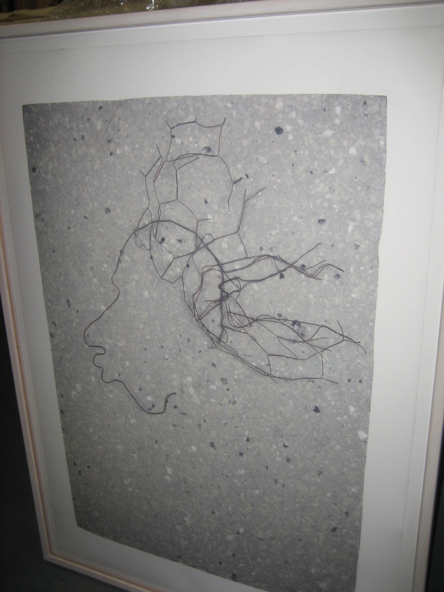 Print from Documenta by DAVID HAMMONS