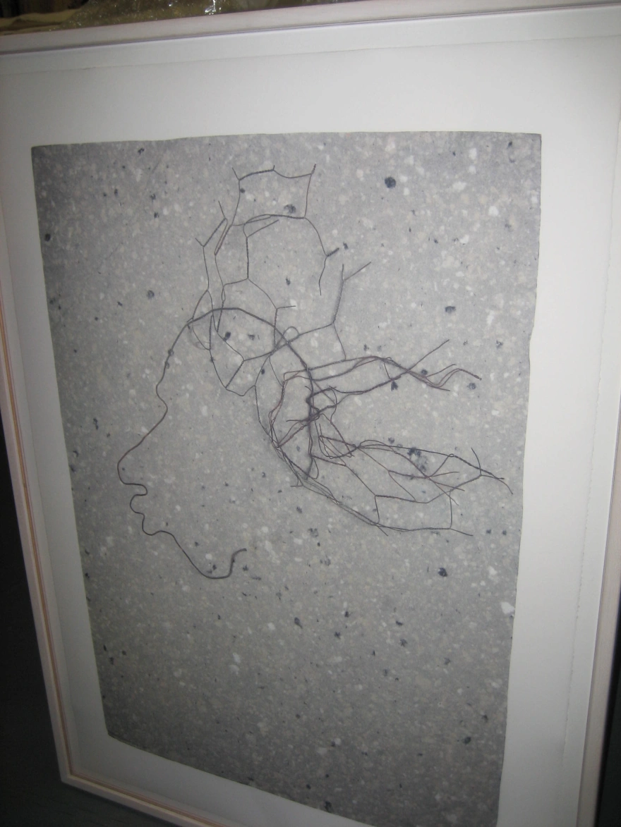 Print from Documenta by David Hammons