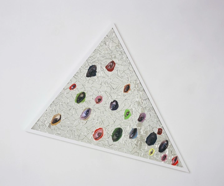 Pizza Slice by Jim Lambie