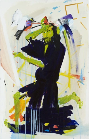 Self-Portrait in Green by Spencer Sweeney